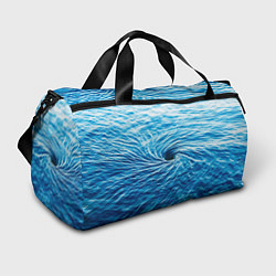 Сумки спортивные Водоворот Океан, цвет: 3D-принт