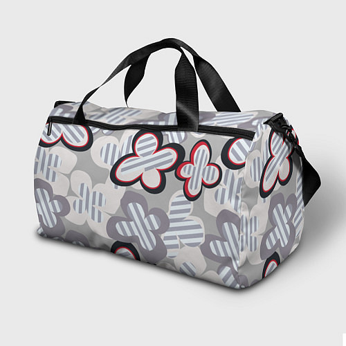 Спортивная сумка Серая полоска Тома Брауна / 3D-принт – фото 2