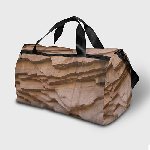 Спортивная сумка Рельефные скалы Relief rocks / 3D-принт – фото 2