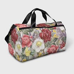 Спортивная сумка Цветы Красочный Садовый Букет
