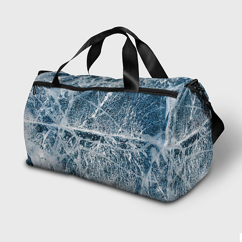 Спортивная сумка IN COLD horizontal logo with ice / 3D-принт – фото 2