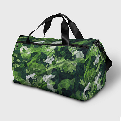 Спортивная сумка Camouflage Pattern Камуфляж Паттерн / 3D-принт – фото 2
