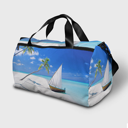 Спортивная сумка Island of hawaii / 3D-принт – фото 2