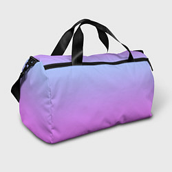 Спортивная сумка Голубо-розовый градиент