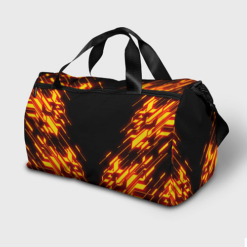 Спортивная сумка FAIRY TAIL FLAMING GEOMETRY / 3D-принт – фото 2