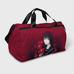 Спортивная сумка Anime Camellia Аниме Красная Камелия