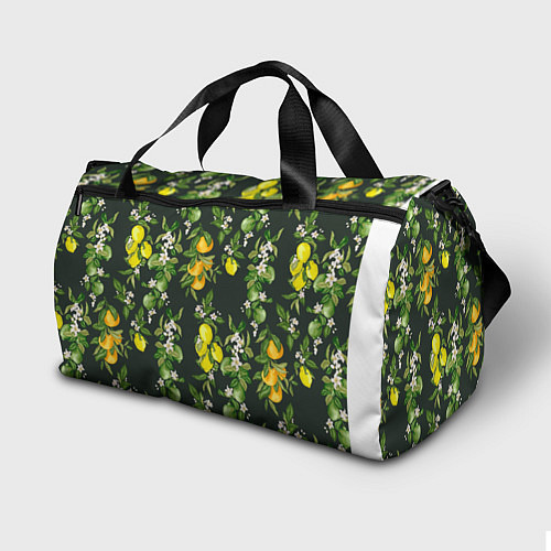 Спортивная сумка Апельсины, Лаймы и Лимоны / 3D-принт – фото 2