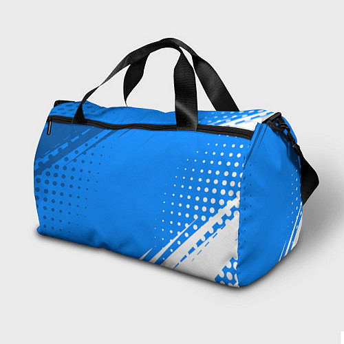 Спортивная сумка Лестер Сити Абстракция / 3D-принт – фото 2