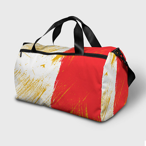Спортивная сумка Fc monaco фк монако краска / 3D-принт – фото 2