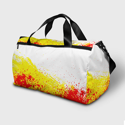 Спортивная сумка Моя геройская академия краска / 3D-принт – фото 2