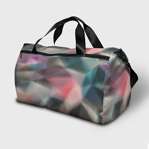Спортивная сумка Современный разноцветный абстрактный узор / 3D-принт – фото 2