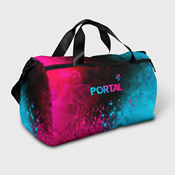 Сумки спортивные Portal Neon Gradient, цвет: 3D-принт