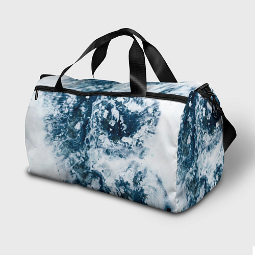 Спортивная сумка Замерзшие Лужи Зимы / 3D-принт – фото 2