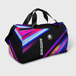 Сумки спортивные Skoda Speed Lights, цвет: 3D-принт