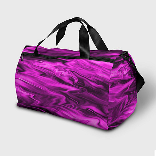 Спортивная сумка Розово-пурпурный закат / 3D-принт – фото 2