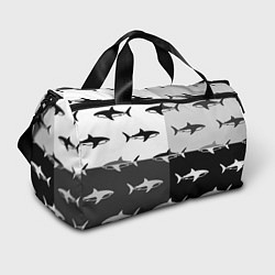 Спортивная сумка Стая акул - pattern