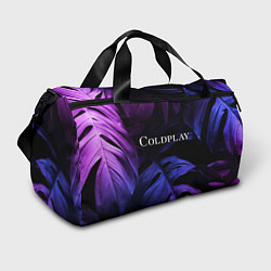 Спортивная сумка Coldplay neon monstera