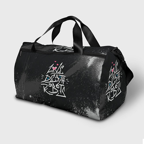 Спортивная сумка Граффити в стиле Любовь, смерть и роботы / 3D-принт – фото 2