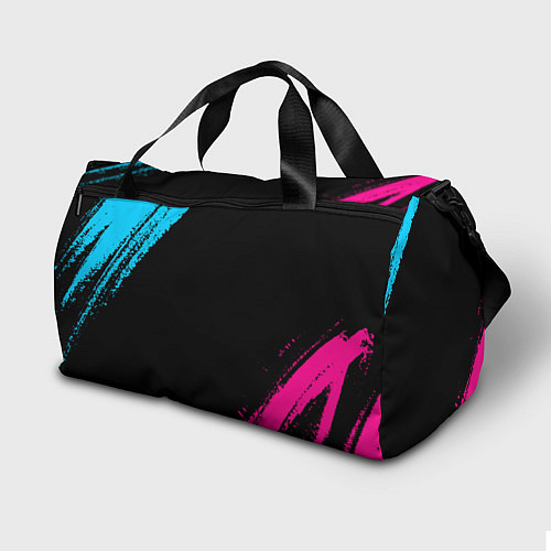 Спортивная сумка David Bowie - neon gradient / 3D-принт – фото 2