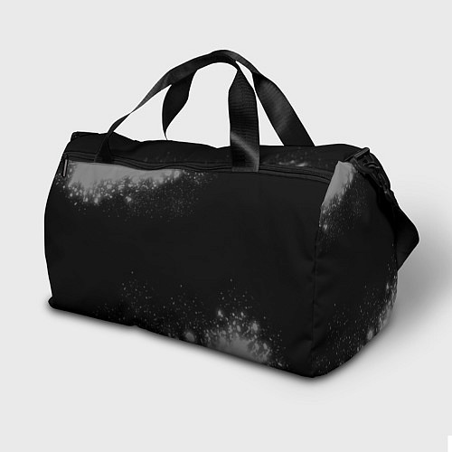 Спортивная сумка Не спорь с лучшим механиком - на темном фоне / 3D-принт – фото 2