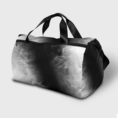 Спортивная сумка Pantera glitch на темном фоне: символ и надпись ве / 3D-принт – фото 2