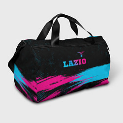 Сумки спортивные Lazio - neon gradient: символ сверху, цвет: 3D-принт