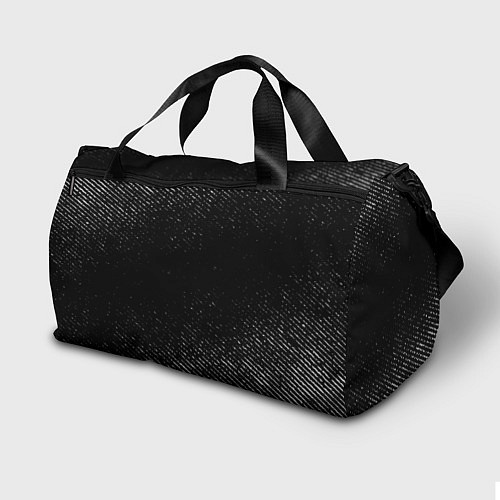 Спортивная сумка Maneskin с потертостями на темном фоне / 3D-принт – фото 2