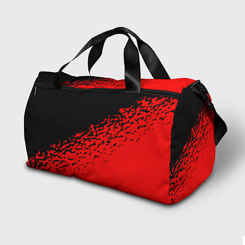 Спортивная сумка Honda - красные брызги / 3D-принт – фото 2