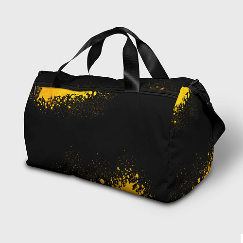Спортивная сумка Disturbed - gold gradient / 3D-принт – фото 2