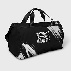 Сумки спортивные Worlds okayest visagiste - dark, цвет: 3D-принт