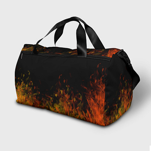 Спортивная сумка Imagine Dragons - пламя / 3D-принт – фото 2