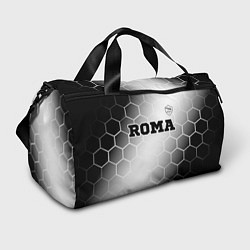 Сумки спортивные Roma sport на светлом фоне: символ сверху, цвет: 3D-принт