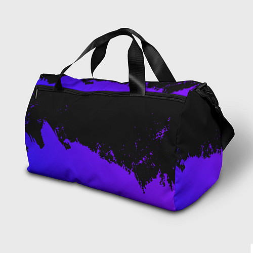 Спортивная сумка Nirvana purple grunge / 3D-принт – фото 2