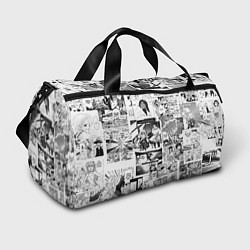 Сумки спортивные Manga style - страницы, цвет: 3D-принт