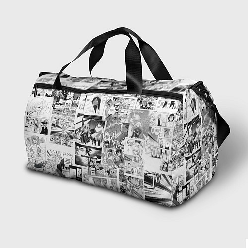 Спортивная сумка Manga style - страницы / 3D-принт – фото 2