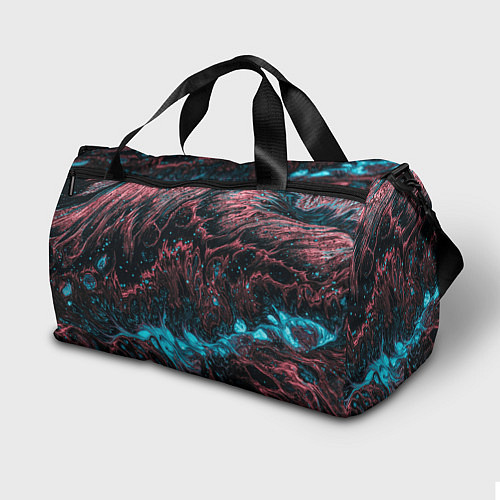 Спортивная сумка Красочные растекания / 3D-принт – фото 2