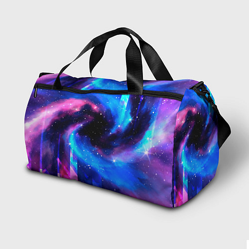 Спортивная сумка Dead by Daylight неоновый космос / 3D-принт – фото 2