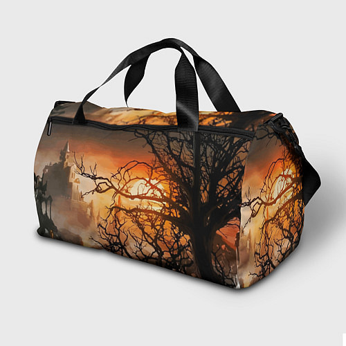 Спортивная сумка Happy Halloween - Witch / 3D-принт – фото 2