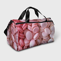 Спортивная сумка Красные и розовые кексы