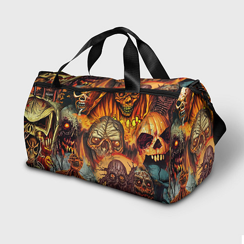 Спортивная сумка Монстры ужасные хэллоуинские / 3D-принт – фото 2
