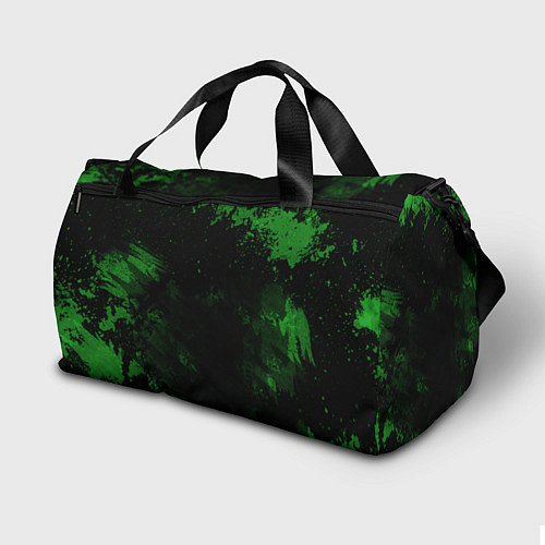 Спортивная сумка Slipknot green star / 3D-принт – фото 2