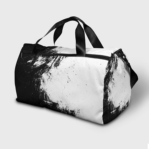 Спортивная сумка Slipknot black and white / 3D-принт – фото 2