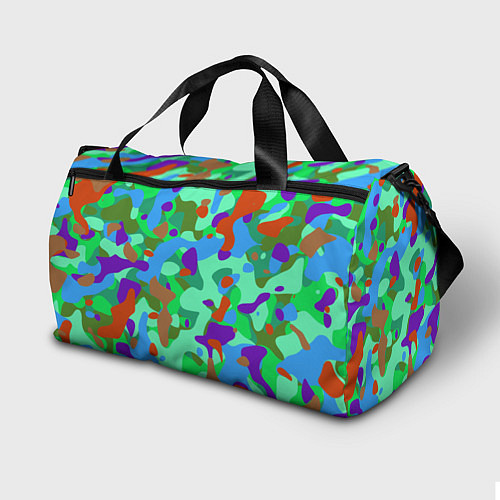 Спортивная сумка Абстракция цвета / 3D-принт – фото 2