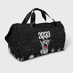 Сумки спортивные Злой кролик 2023, цвет: 3D-принт