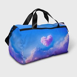 Спортивная сумка Облако в форме сердца