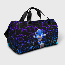 Сумки спортивные Sonic неоновый мрамор, цвет: 3D-принт