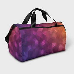 Спортивная сумка Разноцветные полигоны