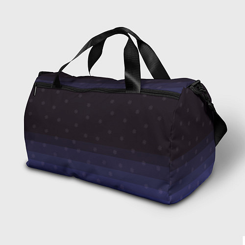 Спортивная сумка Кальян с гирляндой / 3D-принт – фото 2