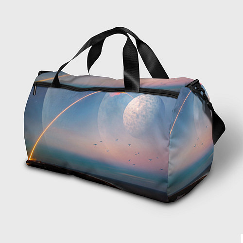 Спортивная сумка Космос и планeты / 3D-принт – фото 2