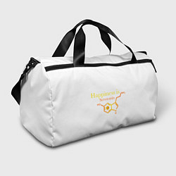 Сумки спортивные Счастье серотонин, цвет: 3D-принт